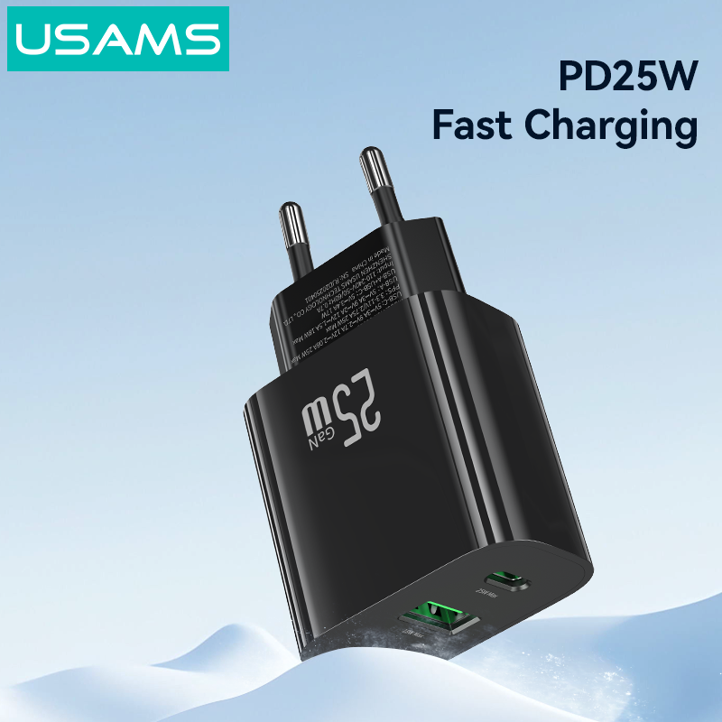 Chargeur rapide double port CC315 T65 25W A+C (UE) – Image 3