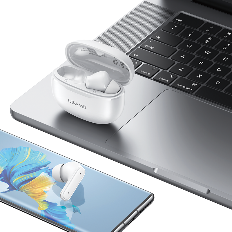 Écouteurs sans fil Echo E05 BLANC