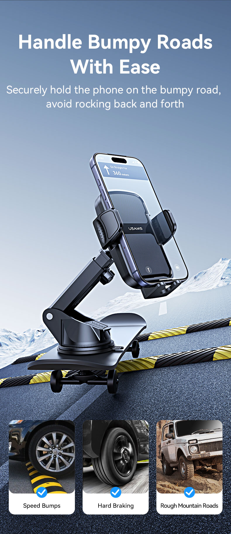ZJ086 Support magnétique à ventouse pour téléphone – Image 11