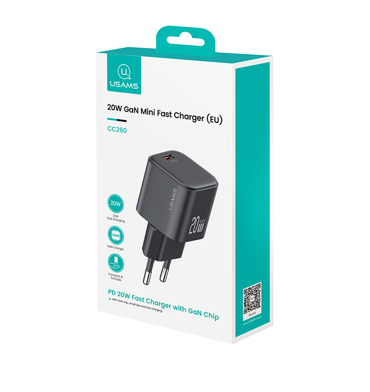 CC260 20 W GaN Chargeur rapide - Série JC – Image 3