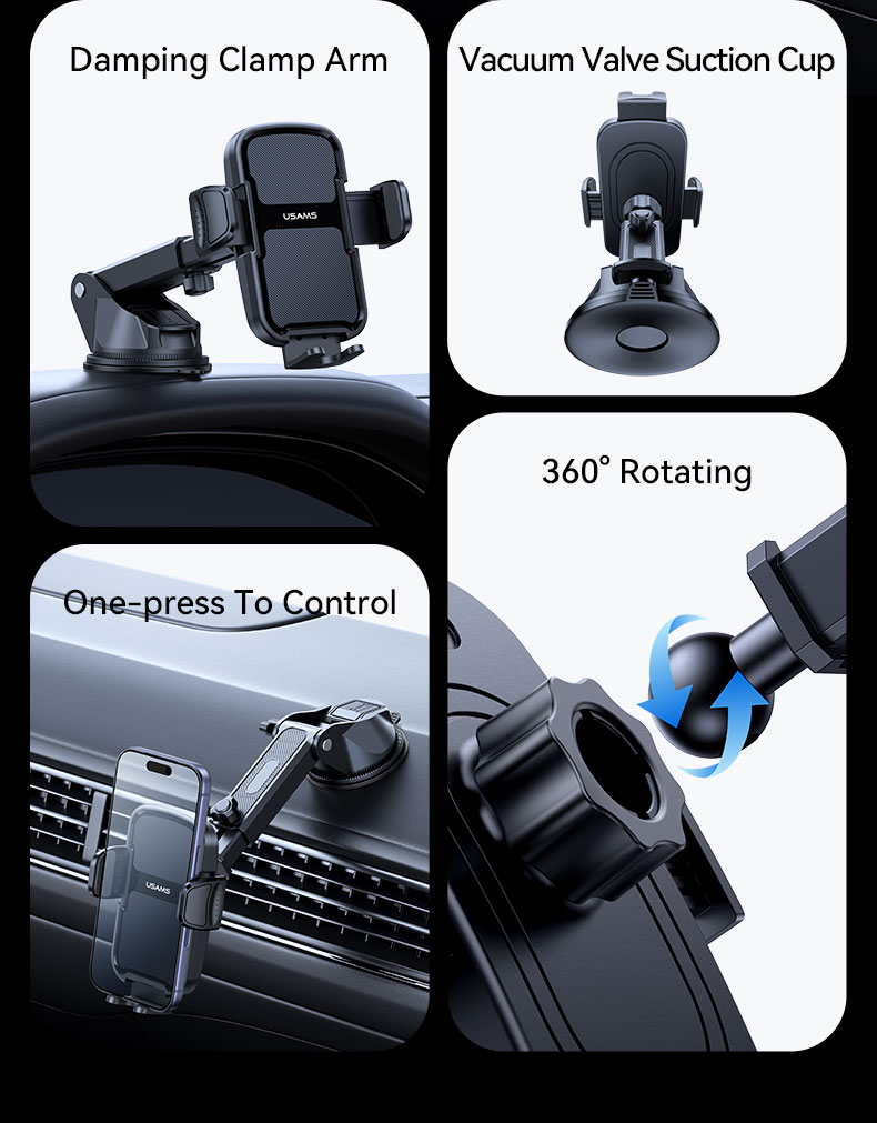 ZJ086 Support magnétique à ventouse pour téléphone – Image 13