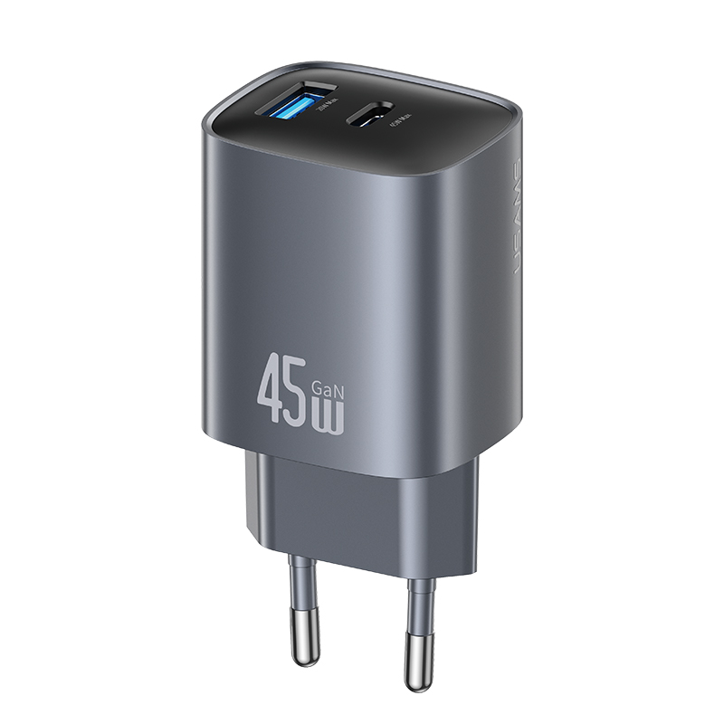 cc290-t66-45-w-gan-chargeur-rapide-double-port-ac